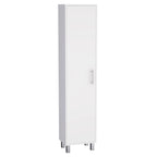 Armoire de rangement de 70 pouces de hauteur avec support à balais et 5 étagères