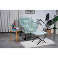 Chaise longue rembourrée avec poche latérale