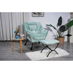 Chaise longue rembourrée avec poche latérale