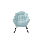 Chaise longue rembourrée avec poche latérale