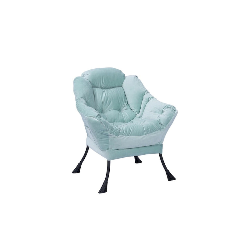 Chaise longue rembourrée avec poche latérale