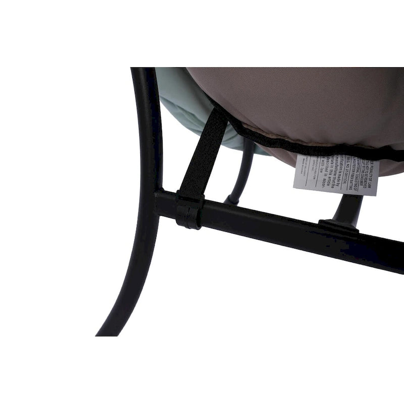 Chaise longue rembourrée avec poche latérale