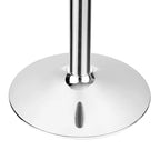Table d'appoint en acrylique double couche en forme de C, 59,9 cm H x 40,1 cm l x 40,1 cm L