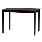 Ensemble de salle à manger moderne en tissu et bois