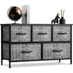 Commode 5 tiroirs avec coffre de rangement pour chambre et maison