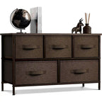 Commode 5 tiroirs avec coffre de rangement pour chambre et maison