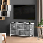 Commode 5 tiroirs avec coffre de rangement pour chambre et maison