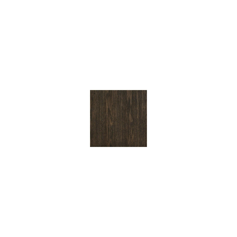 Banc de salle à manger marron foncé avec tiroir de rangement - 63,25L x 17,5P x 20,25H