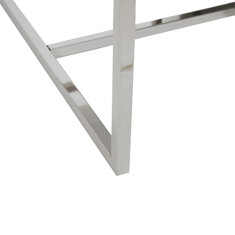 Chaises de salle à manger en tissu naturel avec pieds en métal (Lot de 2)