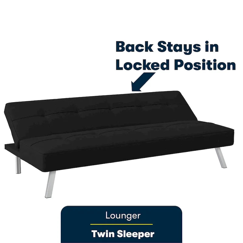 Canapé convertible avec protection anti-pincement – Canapé, chaise longue et lit double