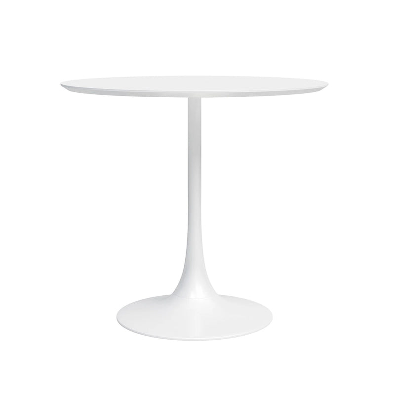 Table de café ronde Mid-Century Modern de 31,5 po