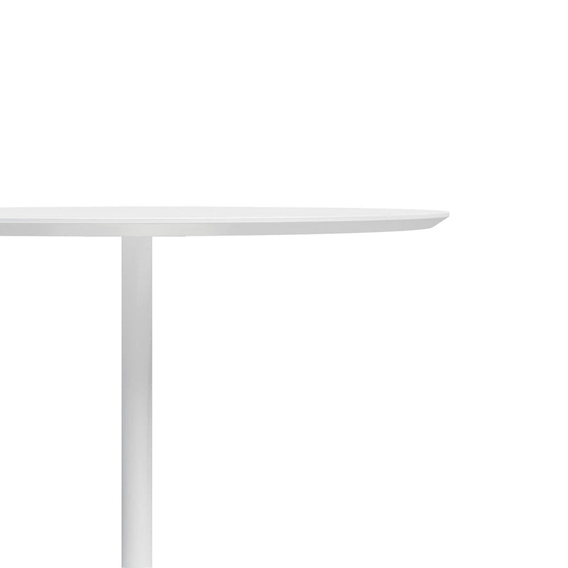 Table de café ronde Mid-Century Modern de 31,5 po