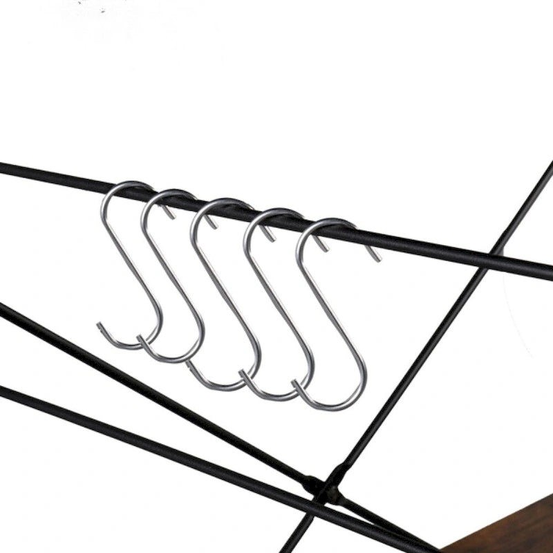 Étagère de Boulanger 4 Niveaux avec Étagères de Rangement pour Cuisine