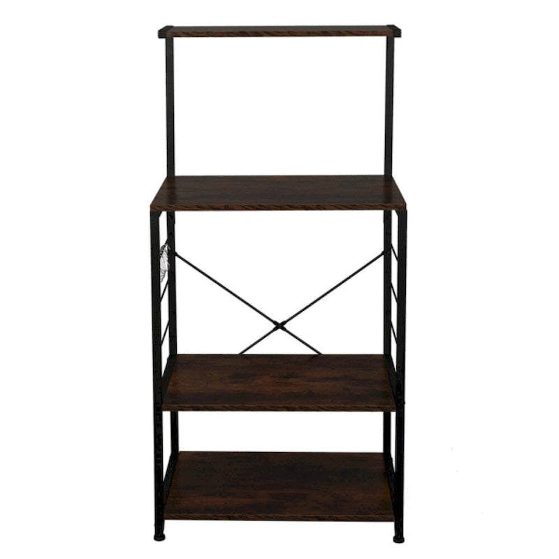 Étagère de Boulanger 4 Niveaux avec Étagères de Rangement pour Cuisine