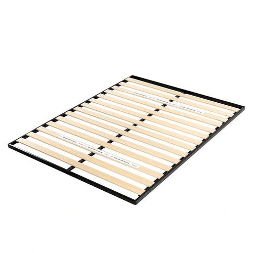 Sommier tapissier en métal de 1,6 pouce avec lattes en bois