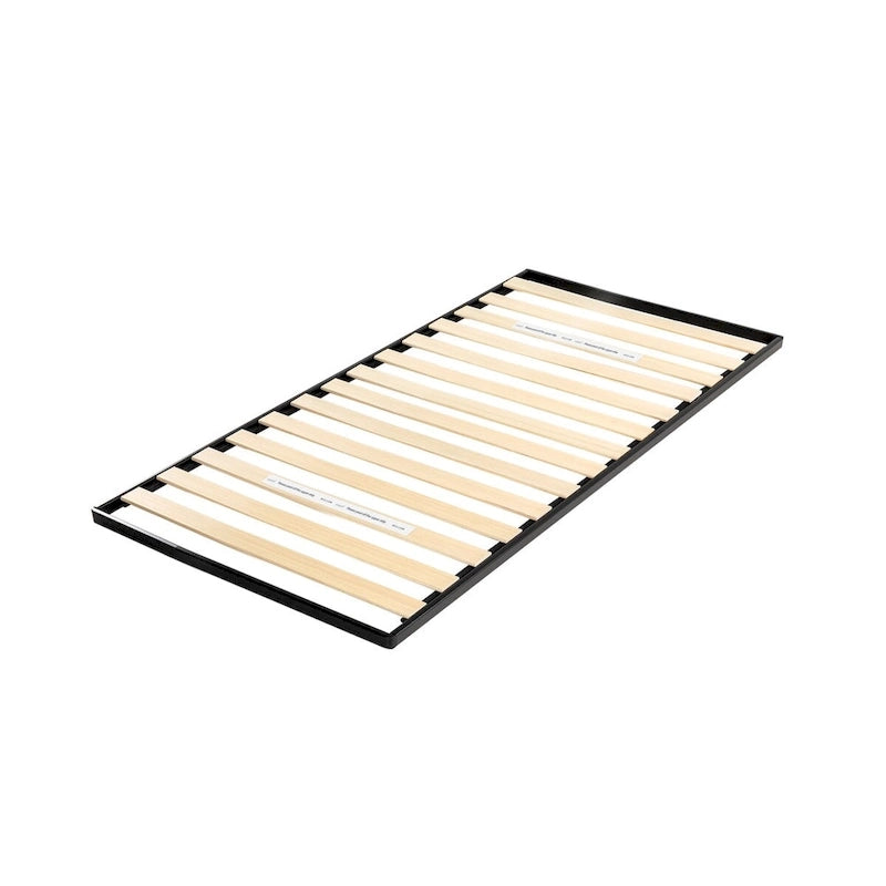 Sommier tapissier en métal de 1,6 pouce avec lattes en bois
