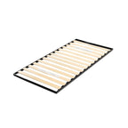 Sommier tapissier en métal de 1,6 pouce avec lattes en bois