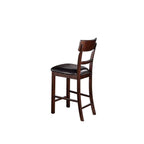 Ensemble de 2 chaises de salle à manger hauteur comptoir avec sièges rembourrés