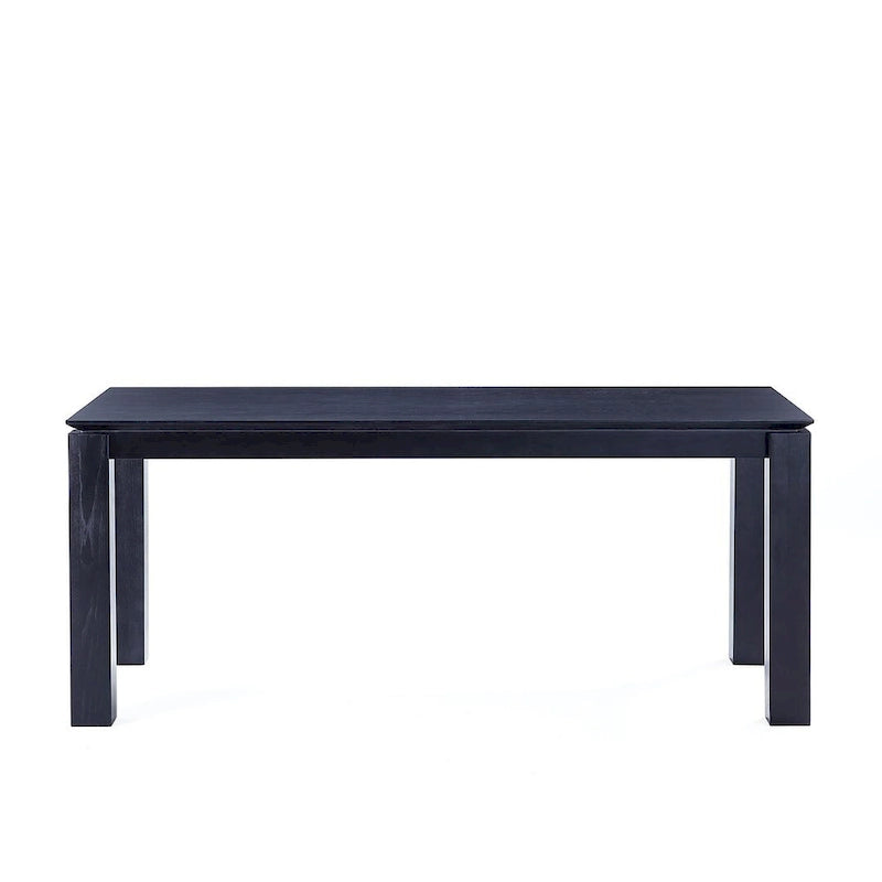 Table à manger rectangulaire en bois massif, 180 cm, 8 places