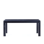 Table à manger rectangulaire en bois massif, 180 cm, 8 places