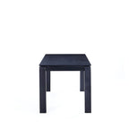 Table à manger rectangulaire en bois massif, 180 cm, 8 places