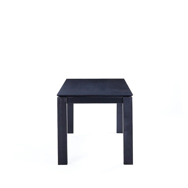 Table à manger rectangulaire en bois massif, 180 cm, 8 places