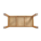 Table à manger rectangulaire en bois massif, 180 cm, 8 places