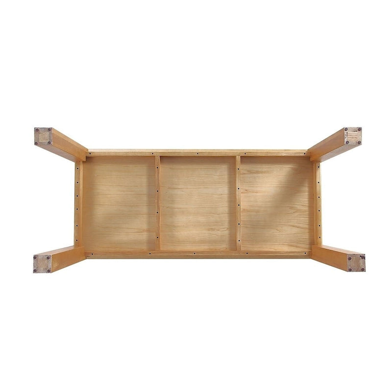 Table à manger rectangulaire en bois massif, 180 cm, 8 places